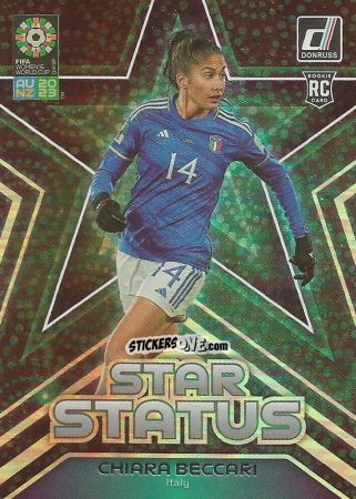 Sticker Chiara Beccari - Donruss Soccer FIFA Women's World Cup 2023
 n. SS13 - Panini
