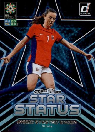 Sticker Ingrid Syrstad Engen - Donruss Soccer FIFA Women's World Cup 2023
 n. SS18 - Panini