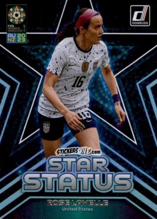 Figurina Rose Lavelle - Donruss Soccer FIFA Women's World Cup 2023
 n. SS24 - Panini