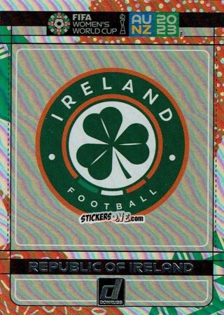 Sticker Republic of Ireland - Donruss Soccer FIFA Women's World Cup 2023
 n. TB25 - Panini