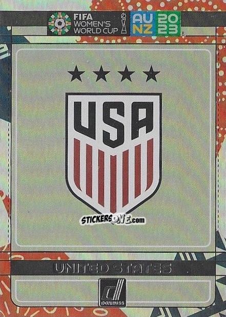 Sticker United States - Donruss Soccer FIFA Women's World Cup 2023
 n. TB30 - Panini