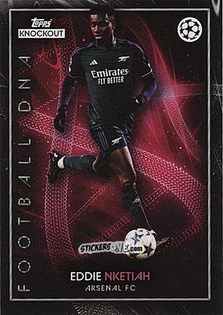 Figurina Eddie Nketiah - UEFA Champions League Knockout 2023-2024
 n. 3 - Topps