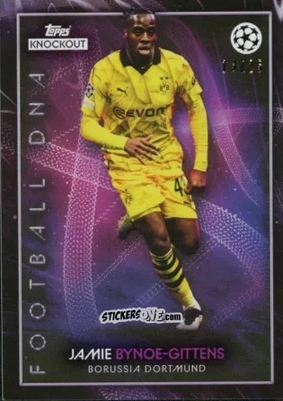 Sticker Jamie Bynoe-Gittens - UEFA Champions League Knockout 2023-2024
 n. 11 - Topps