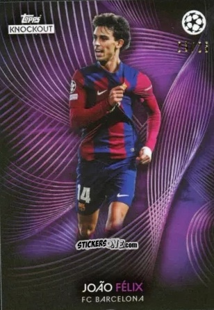 Sticker João Félix - UEFA Champions League Knockout 2023-2024
 n. 18 - Topps