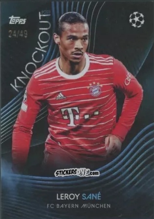 Figurina Leroy Sané - UEFA Champions League Knockout 2023-2024
 n. 24 - Topps