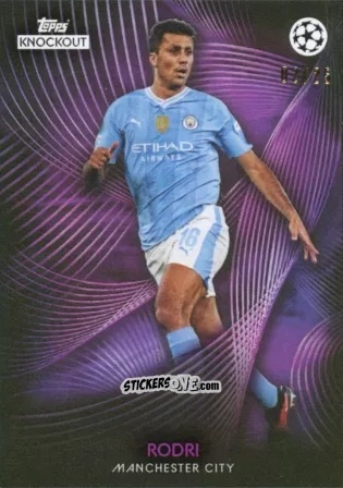 Figurina Rodri - UEFA Champions League Knockout 2023-2024
 n. 45 - Topps