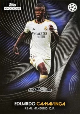 Sticker Eduardo Camavinga - UEFA Champions League Knockout 2023-2024
 n. 61 - Topps