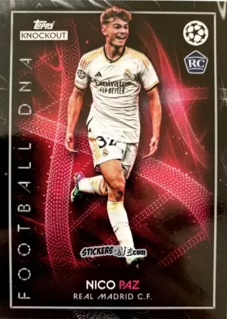 Cromo Nico Paz - UEFA Champions League Knockout 2023-2024
 n. 63 - Topps