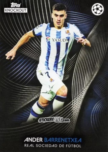 Figurina Ander Barrenetxea - UEFA Champions League Knockout 2023-2024
 n. 66 - Topps