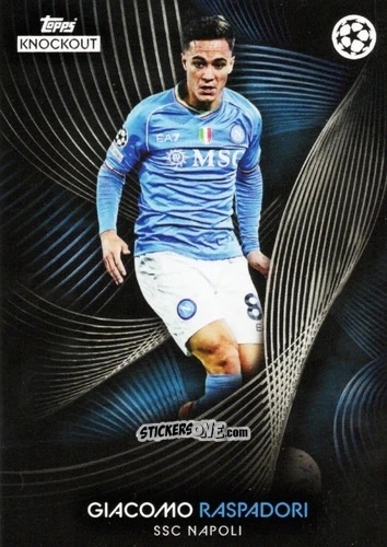 Cromo Giacomo Raspadori - UEFA Champions League Knockout 2023-2024
 n. 76 - Topps