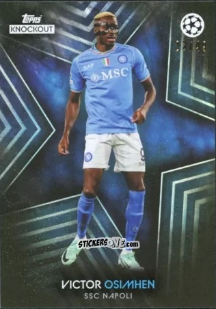 Cromo Victor Osimhen - UEFA Champions League Knockout 2023-2024
 n. 80 - Topps