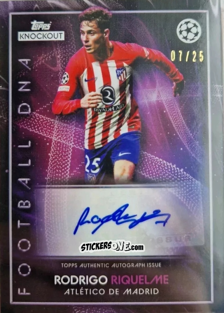 Sticker Rodrigo Riquelme - UEFA Champions League Knockout 2023-2024
 n. A3pu - Topps