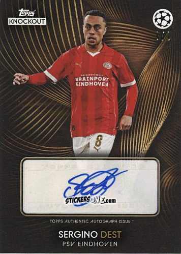 Cromo Sergino Dest - UEFA Champions League Knockout 2023-2024
 n. A27g - Topps