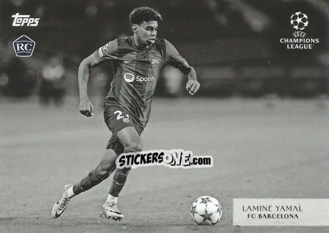Figurina Lamine Yamal - Simplicidad UEFA Club Competitions 2023-2024 n. SS6 - Topps