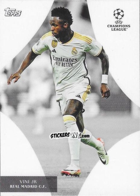 Figurina Vini Jr - Simplicidad UEFA Club Competitions 2023-2024 n. DY3 - Topps