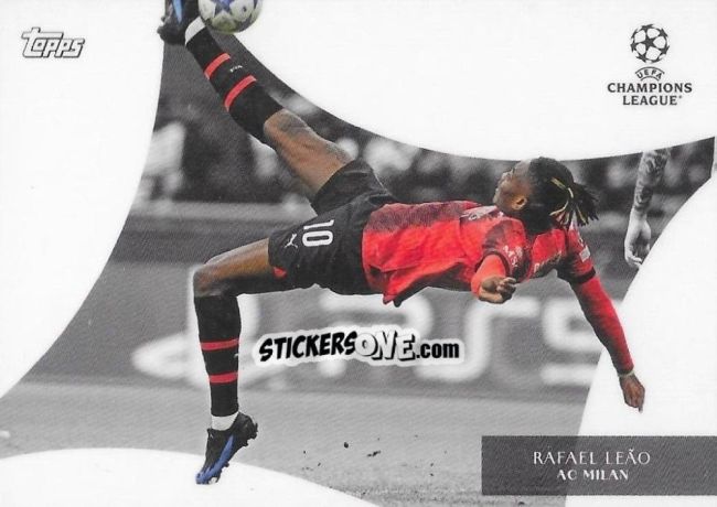Cromo Rafael Leão - Simplicidad UEFA Club Competitions 2023-2024 n. DY6 - Topps