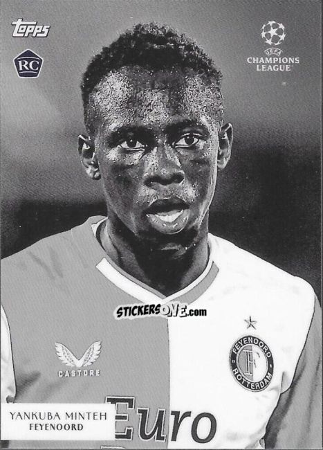 Sticker Yankuba Minteh - Simplicidad UEFA Club Competitions 2023-2024 n. PO9 - Topps