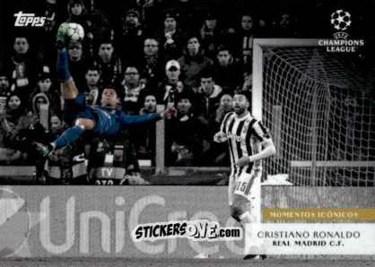Figurina Cristiano Ronaldo - Simplicidad UEFA Club Competitions 2023-2024 n. MI1 - Topps