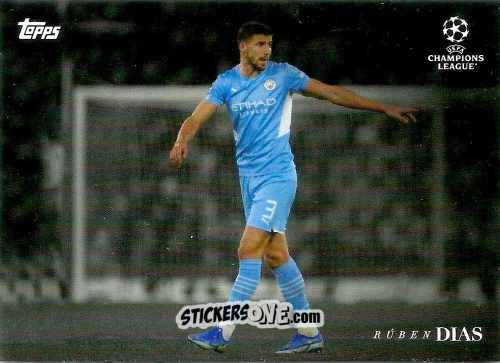 Figurina Rúben Dias - Simplicidad UEFA Club Competitions 2021-2022
 n. 19 - Topps