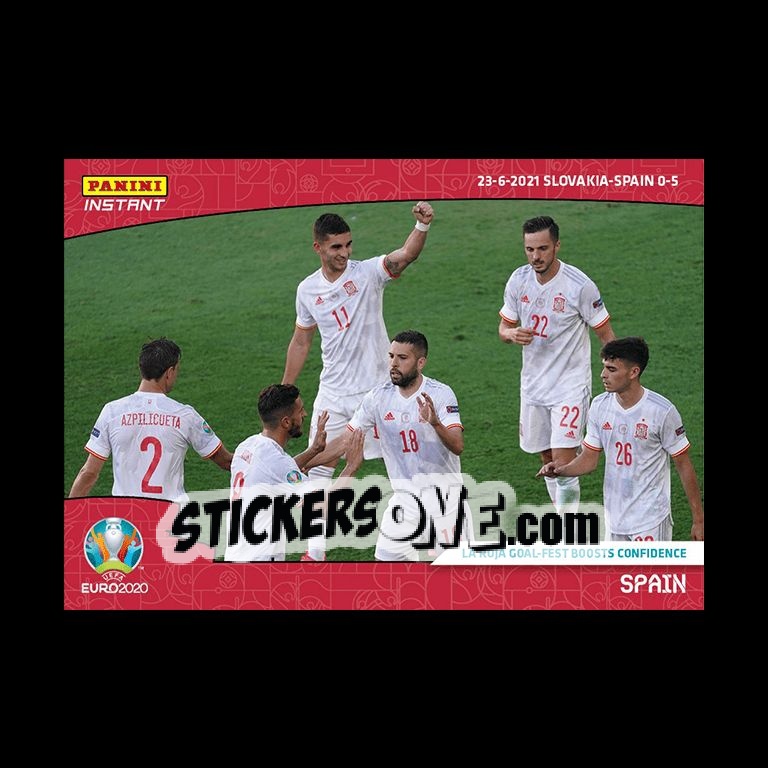 Figurina Team - INSTANT UEFA EURO 2020 Adrenalyn XL
 n. 35 - Panini