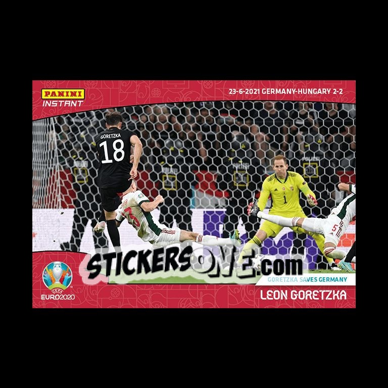 Cromo Leon Goretzka - INSTANT UEFA EURO 2020 Adrenalyn XL
 n. 36 - Panini