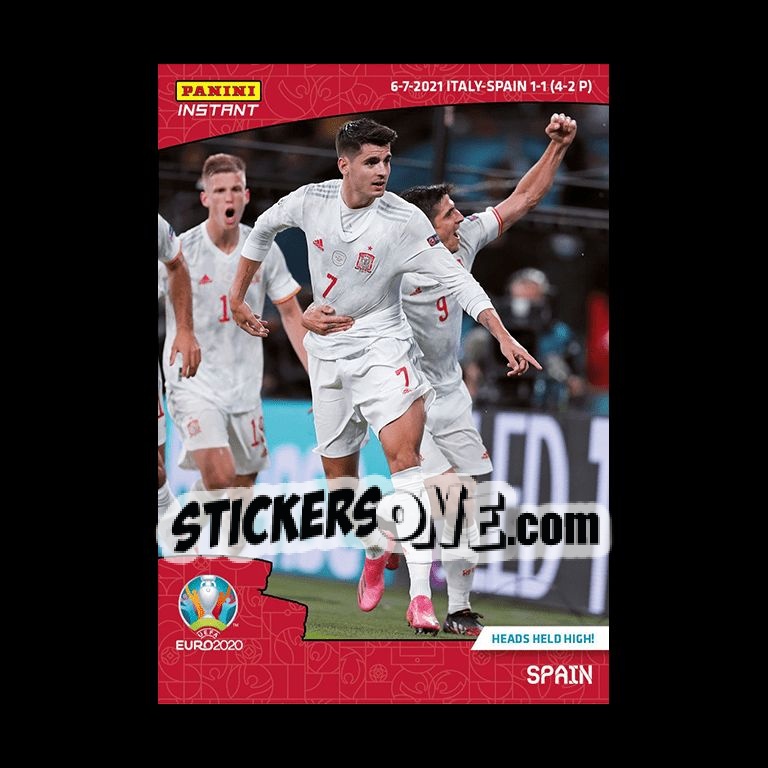 Figurina Team - INSTANT UEFA EURO 2020 Adrenalyn XL
 n. 58 - Panini