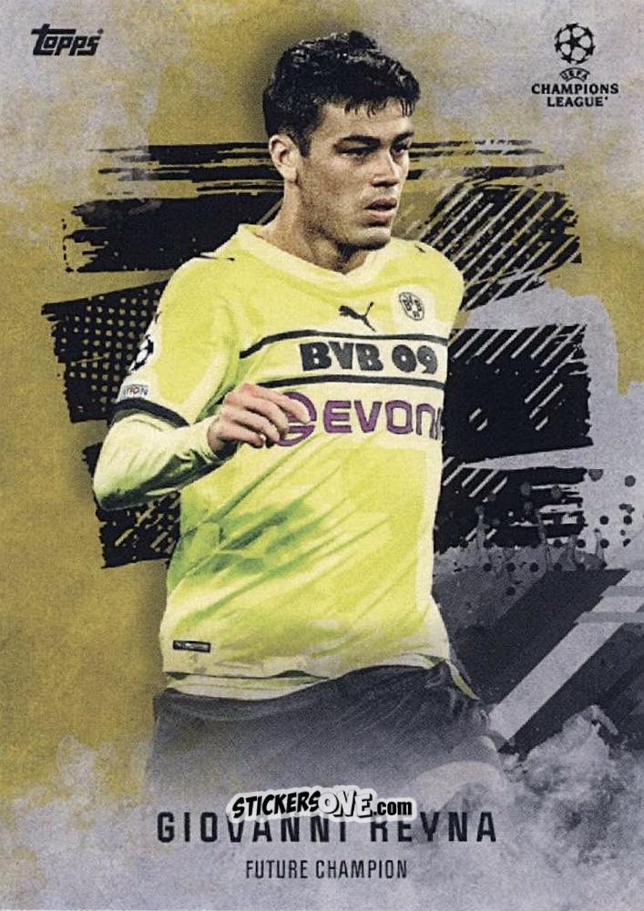 Cromo Gio Reyna - Future Champions by Mason Mount 2021-2022
 n. 35 - Topps