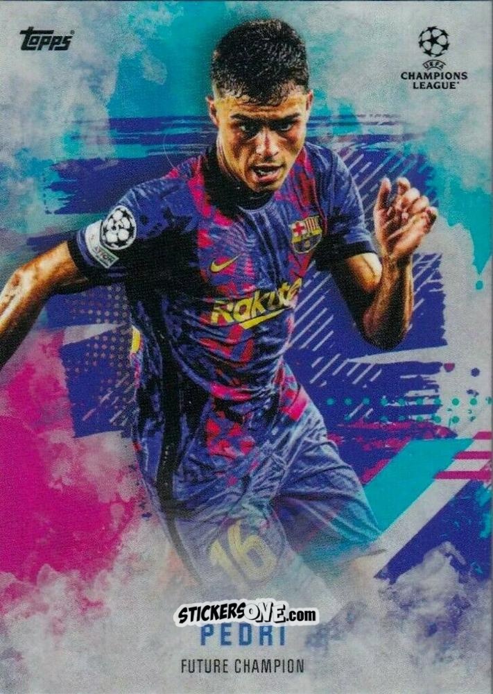Sticker Pedri - Future Champions by Mason Mount 2021-2022
 n. 47 - Topps