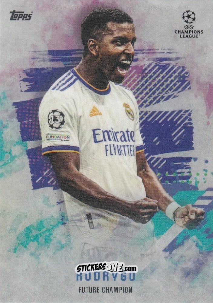 Figurina Rodrygo - Future Champions by Mason Mount 2021-2022
 n. 50 - Topps
