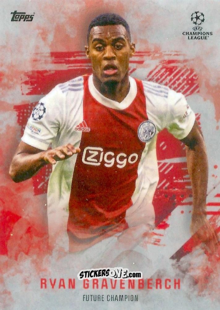 Figurina Ryan Gravenberch - Future Champions by Mason Mount 2021-2022
 n. 51 - Topps