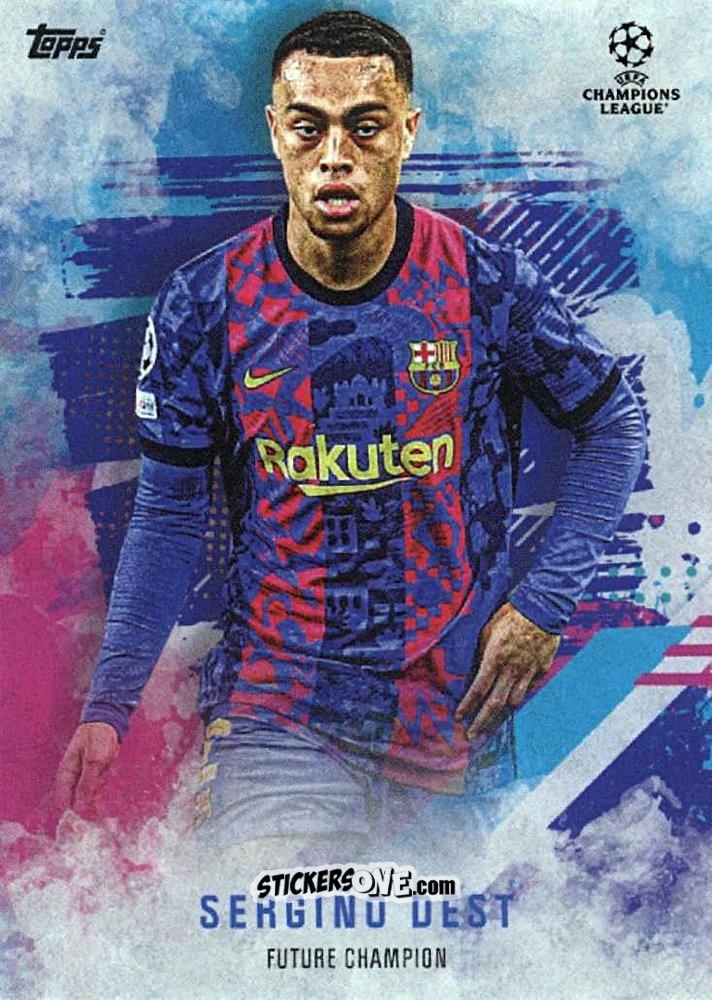 Cromo Sergino Dest - Future Champions by Mason Mount 2021-2022
 n. 53 - Topps