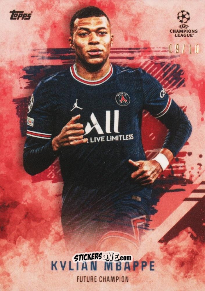 Sticker Kylian Mbappe - Future Champions by Mason Mount 2021-2022
 n. 41r - Topps
