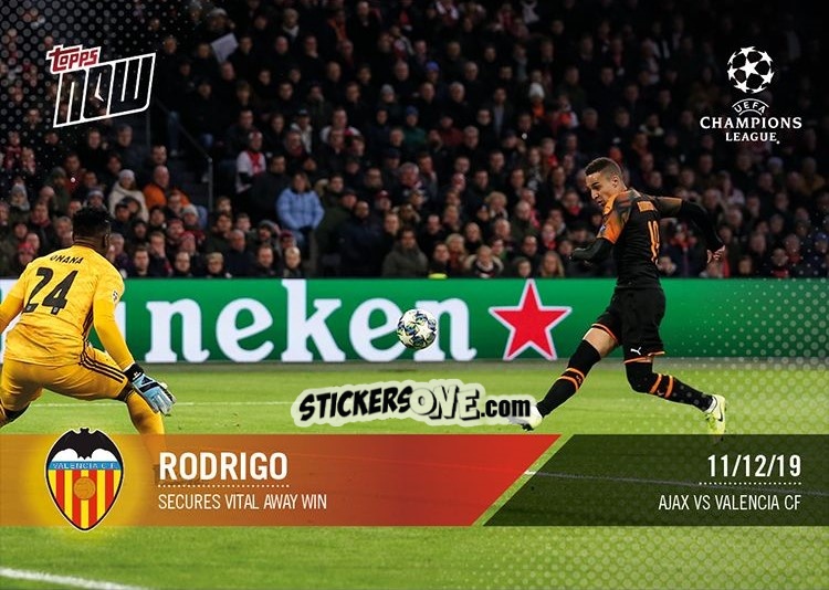 Figurina Rodrigo Moreno - Now Uefa Champions League 2019-2020 n. 31 - Topps