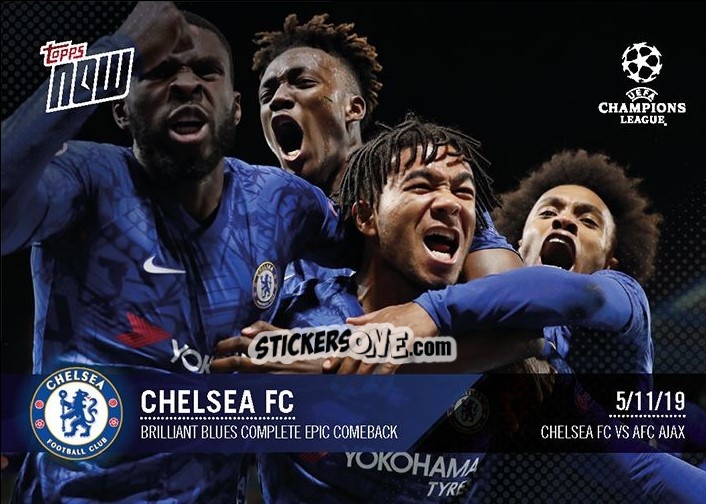 Cromo Team - Now Uefa Champions League 2019-2020 n. 23 - Topps