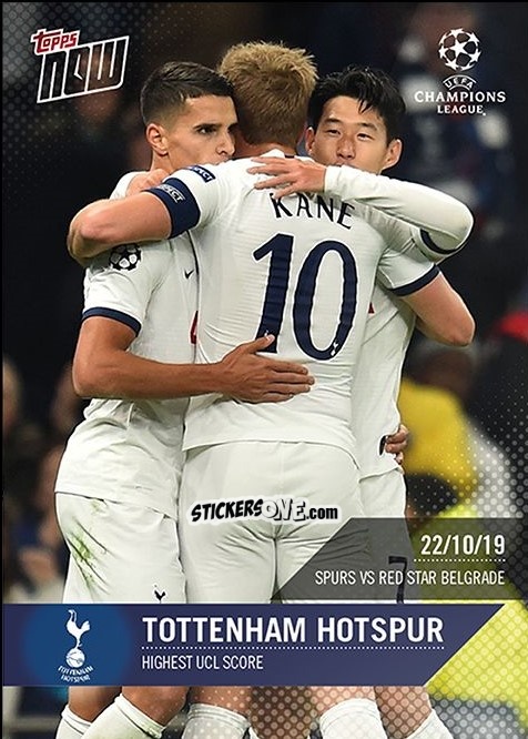 Cromo Team - Now Uefa Champions League 2019-2020 n. 20 - Topps