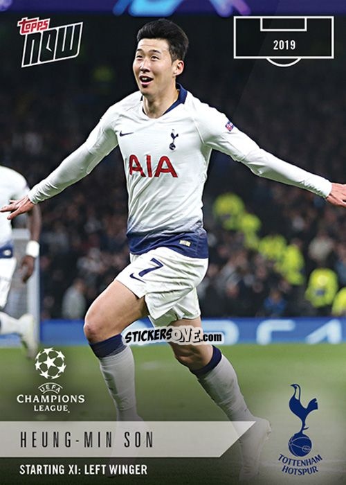 Sticker Heung-Min Son - Now Uefa Champions League 2019-2020 n. XI-23 - Topps