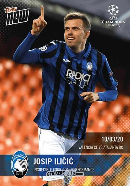 Figurina Josip Iličić - Now Uefa Champions League 2019-2020 n. 43 - Topps