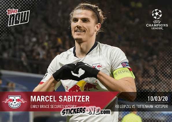 Sticker Marcel Sabitzer - Now Uefa Champions League 2019-2020 n. 44 - Topps