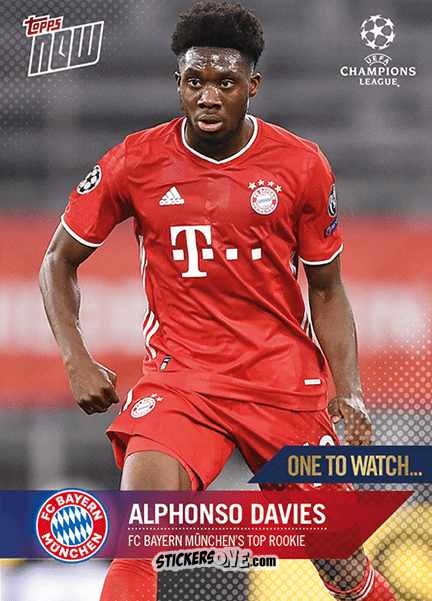 Cromo Alphonso Davies - Now Uefa Champions League 2019-2020 n. 53 - Topps