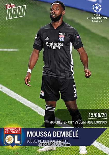 Cromo Moussa Dembélé - Now Uefa Champions League 2019-2020 n. 65 - Topps