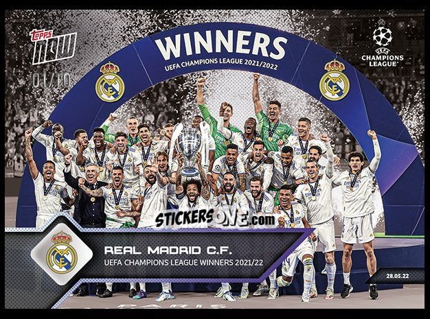Cromo Team - Now Uefa Champions League 2022-2023 - Second Part n. 161a - Topps