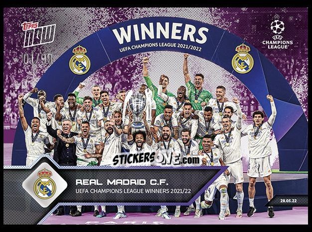 Cromo Team - Now Uefa Champions League 2022-2023 - Second Part n. 161p - Topps