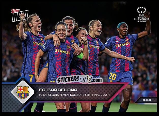 Sticker Team - Now Uefa Champions League 2022-2023 - Second Part n. 3UCL - Topps