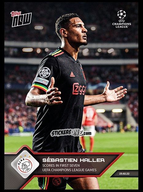 Sticker Sebastien Haller - Now Uefa Champions League 2022-2023 - Second Part n. 118 - Topps