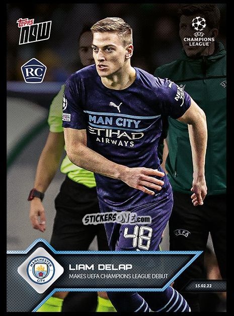 Cromo Liam Delap - Now Uefa Champions League 2022-2023 - Second Part n. 107 - Topps