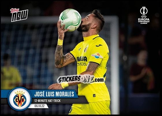Figurina José Luis Morales - Now Uefa Champions League 2022-2023 - Second Part n. 13EL - Topps