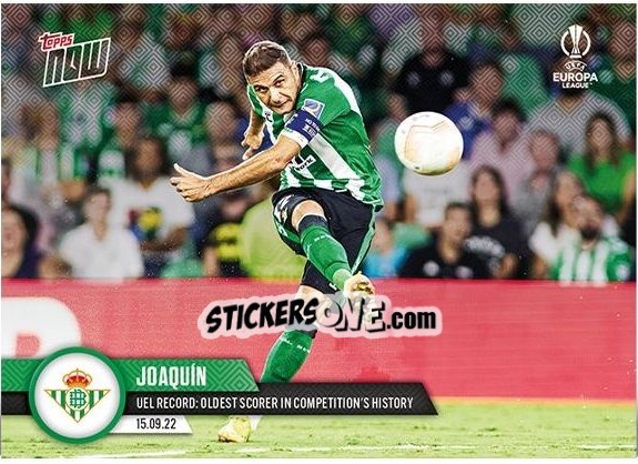 Sticker Joaquin - Now Uefa Champions League 2022-2023 - Second Part n. 9EL - Topps