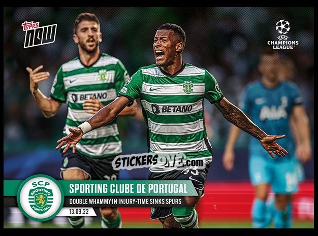 Sticker Marcus Edwards - Now Uefa Champions League 2022-2023 - Second Part n. 19EL - Topps