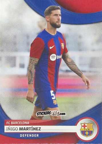 Sticker Iñigo Martínez - FC Barcelona 2023-2024 Team Set
 n. 10 - Topps