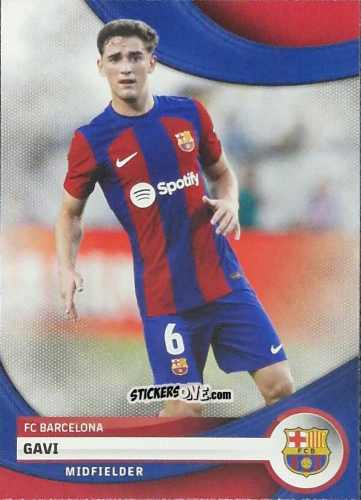 Sticker Gavi - FC Barcelona 2023-2024 Team Set
 n. 13 - Topps